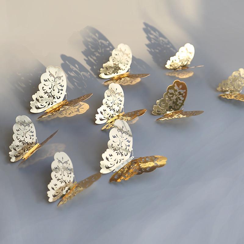 ButterflyGlow 3D-Schmetterlingsdekoration | Wanddekoration | Frühling & Sommer | Klassisch & Modern