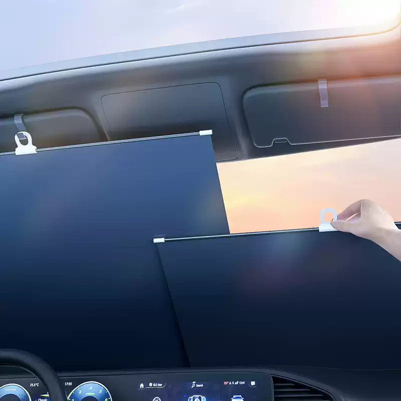 Brehn | Abnehmbare Anti-UV Licht Auto Windschutzscheibe Sonnenblende