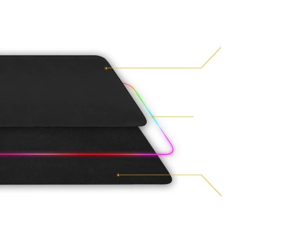 13 Lichtmodus RGB Mauspad | Brehn