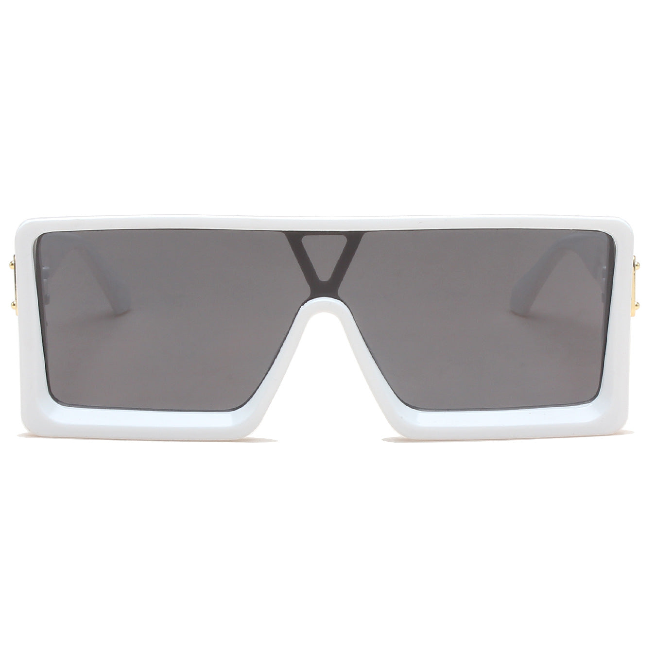 Damen große, quadratische Sonnenbrille mit durchgehendem Verlauf Brehn