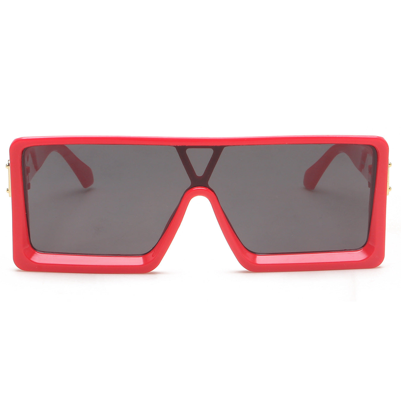 Damen große, quadratische Sonnenbrille mit durchgehendem Verlauf Brehn