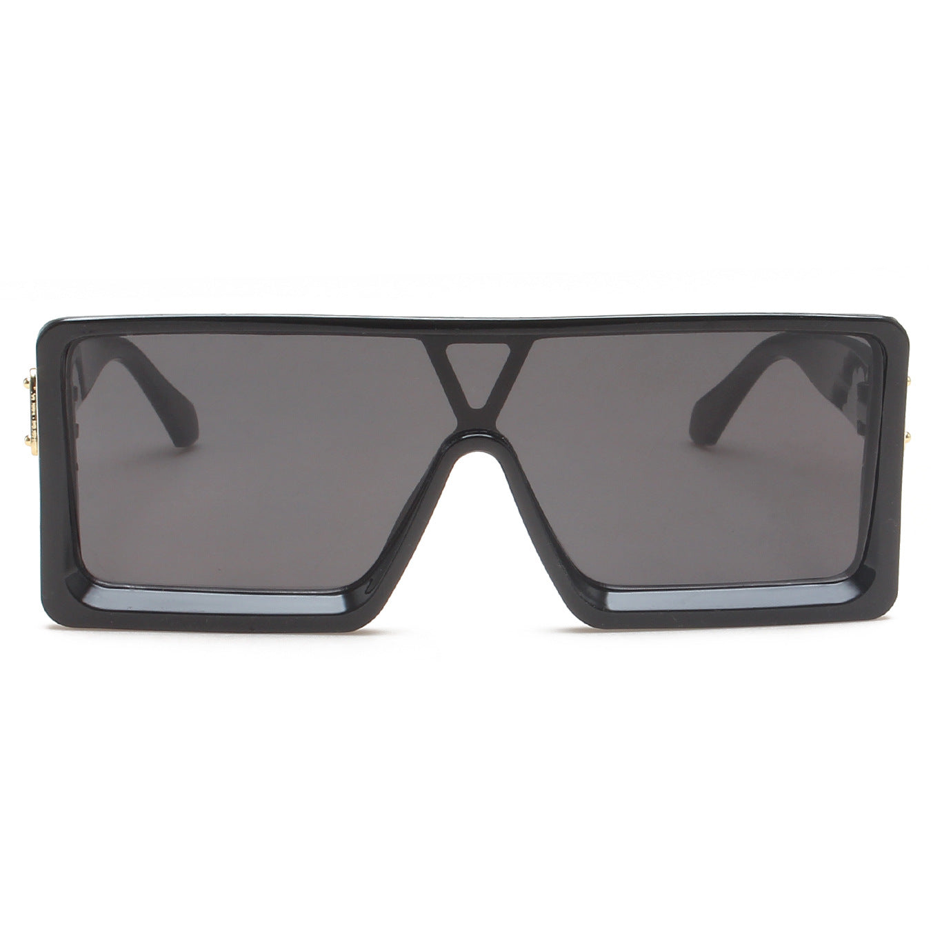 Damen große, quadratische Sonnenbrille mit durchgehendem Verlauf Brehn