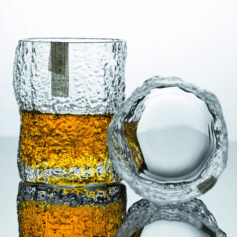 Japanisches Handgefertigtes Chamvin Edo Kiriko Whisky Glas | Brehn
