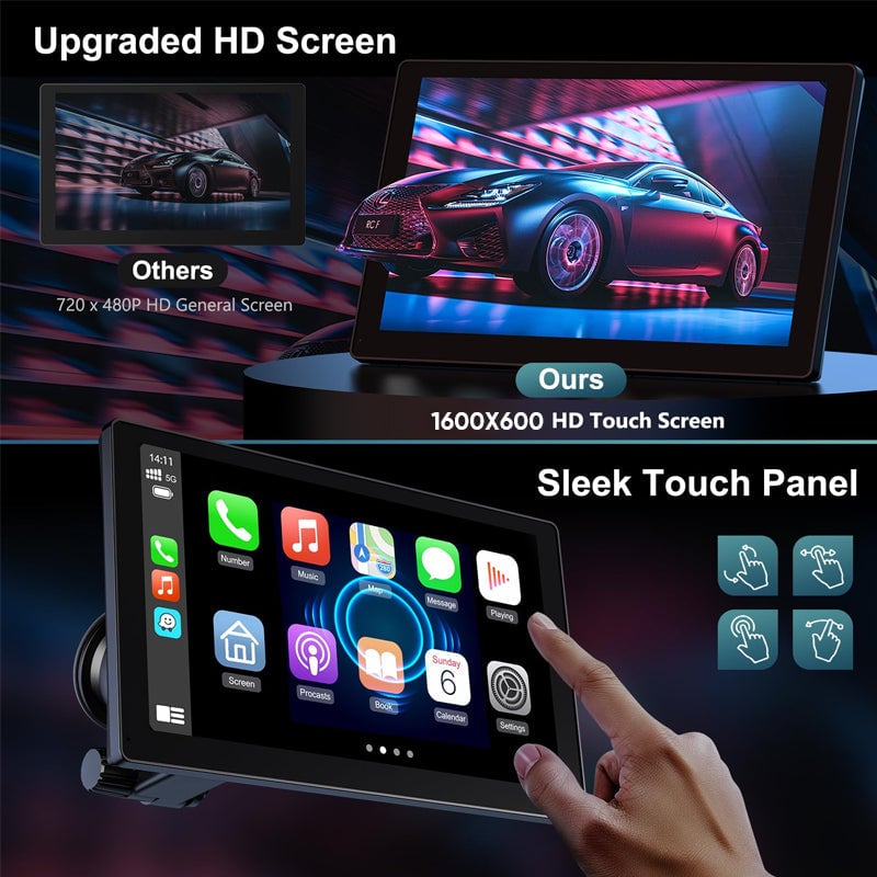 Brehn | Wireless CarPlay-Display-Bildschirm