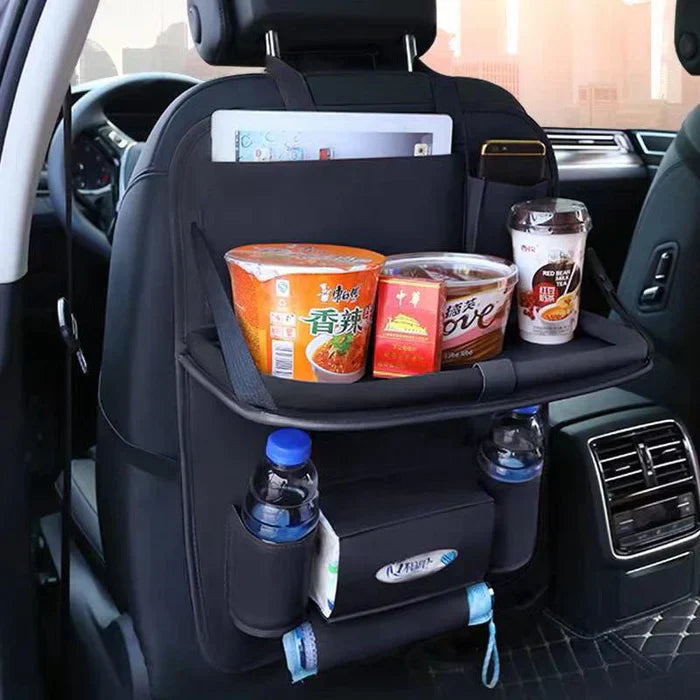 Brehn | LuxuraDrive Elite Rücksitzorganizer | Stilvolle Aufbewahrungslösung für einen ordentlichen Innenraum