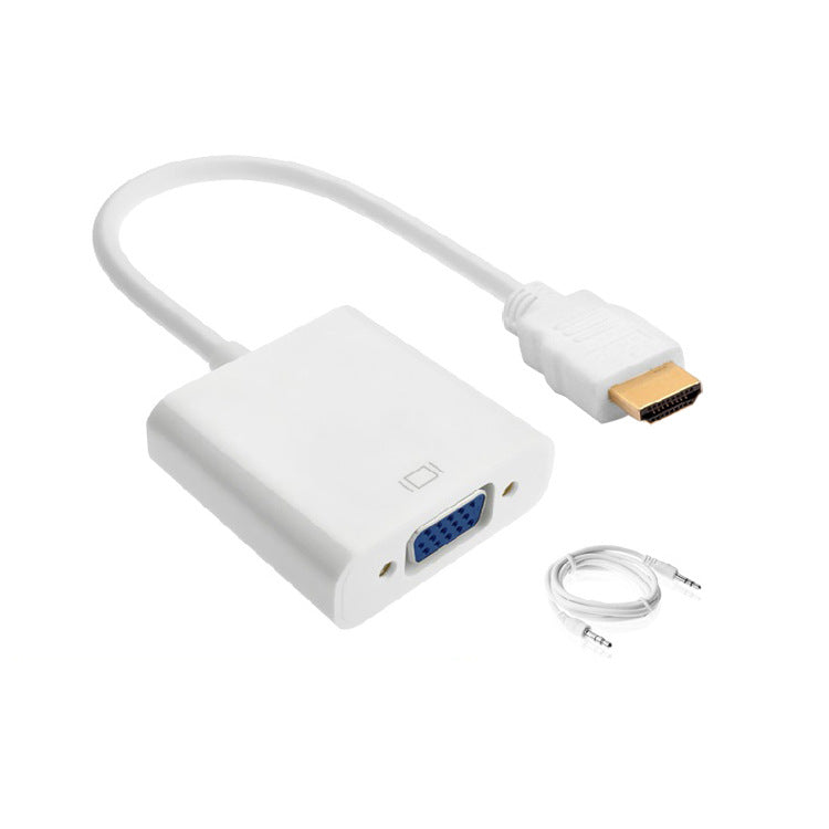 HDMI zu VGA Adapter mit Audioausgang Brehn