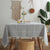 Stylische dekorative Tischdecke