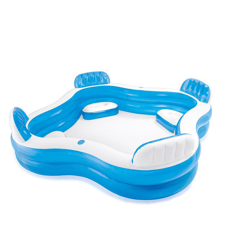 Damen Aufblasbare Lounge-Badewanne mit integrierten Liegeflächen Brehn