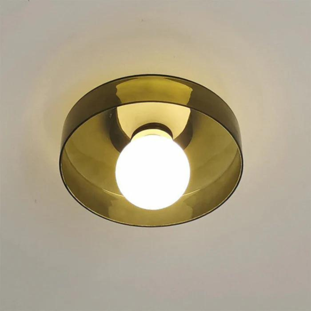 Runde Deckenlampe mit stilvoller Funktionalität - LumiSphere | Brehn