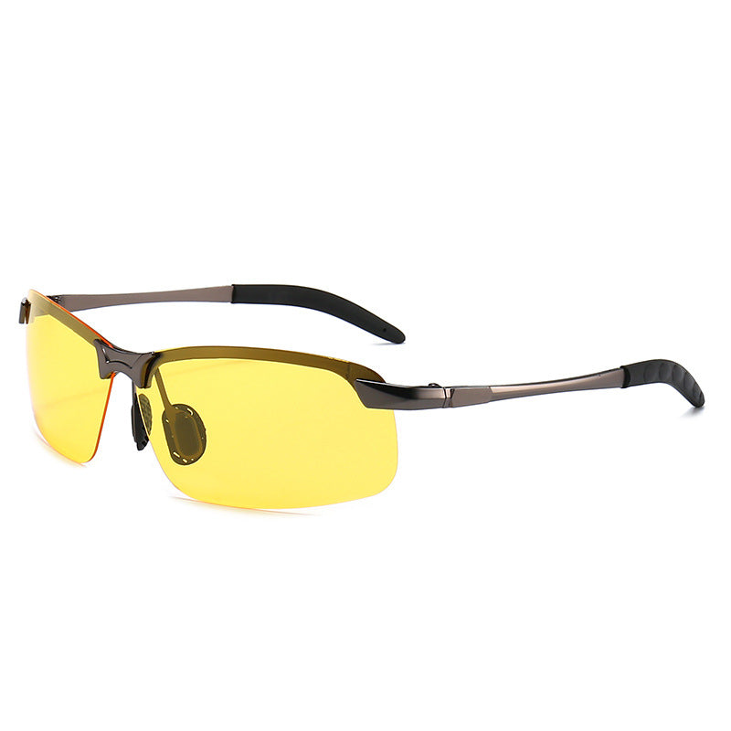 Herren sportliche Sonnenbrille mit flexiblem Rahmen Brehn