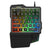 Kompakte Gaming-Tastatur mit RGB-Hintergrundbeleuchtung und ergonomischer Handballenauflage Brehn