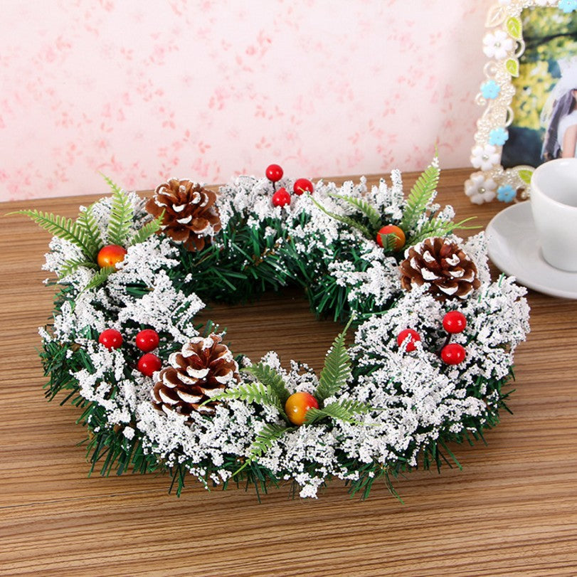 Brehn | Simulation Weihnachtsbaum Dekoration Hochzeitsfeier Kranz