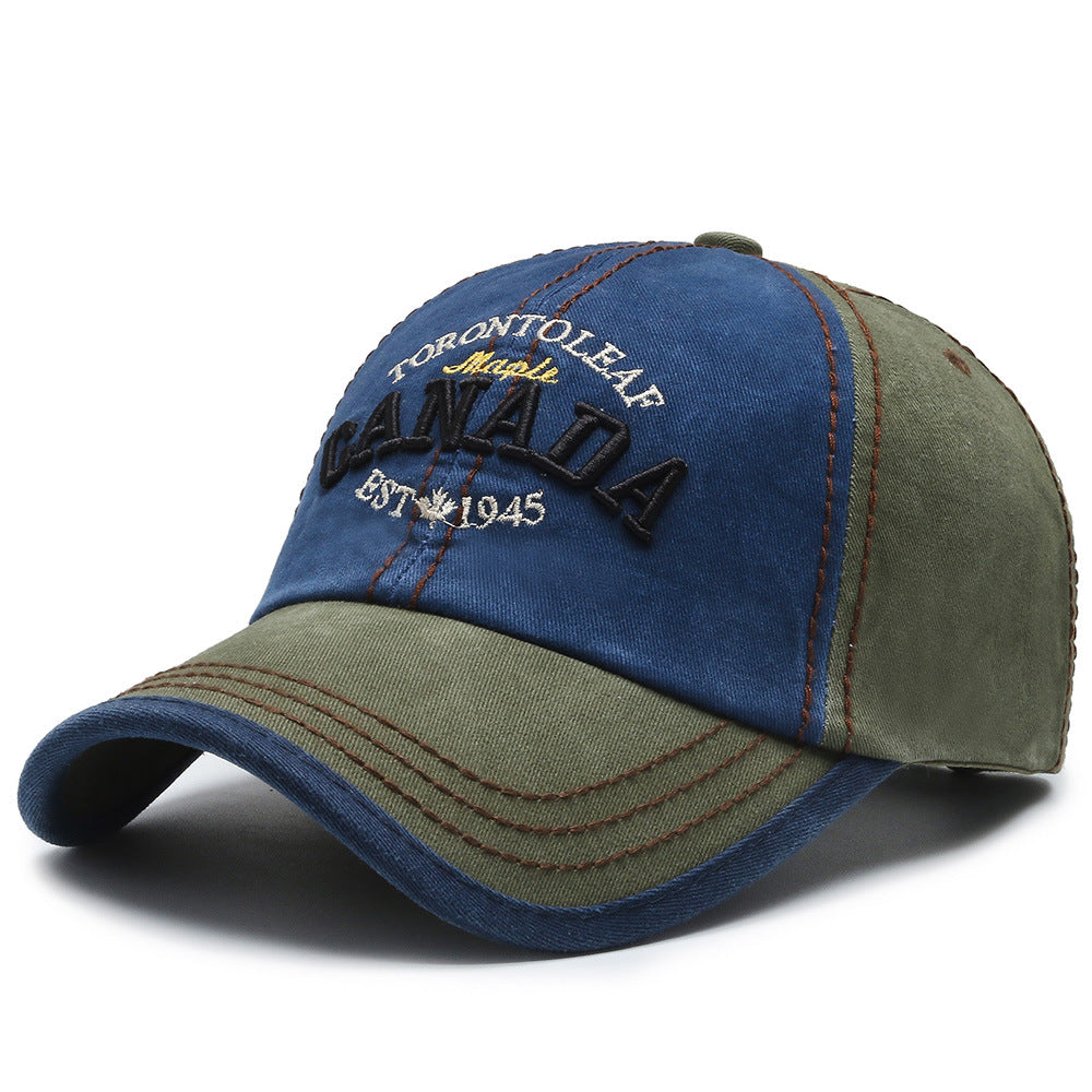 Herren Freizeit Denim Baseballmütze Brehn