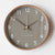 Minimalistische Wanduhr aus Holz – Geräuschlose analoge Uhr aus Massivholz für Wohn- und Schlafzimmer