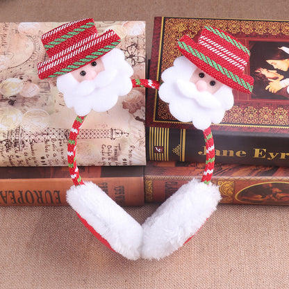 Festlicher Weihnachts-Haarreif mit Rentier-Motiv Brehn