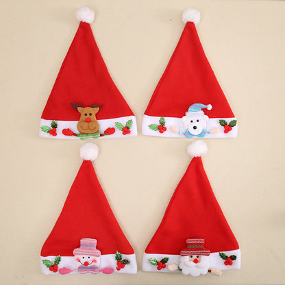 Festliche Weihnachtsmütze mit Schneemannmotiv Brehn