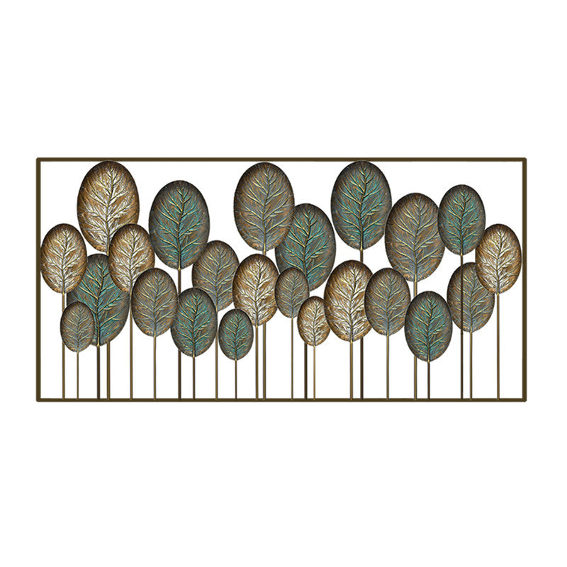 Dekoratives Metallblatt-Wandkunstpanel Brehn