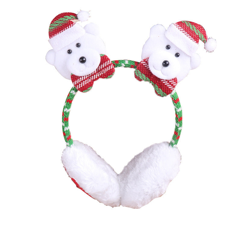 Festlicher Weihnachts-Haarreif mit Rentier-Motiv Brehn