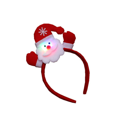 Festliche Weihnachtsmann Haarreifen Brehn