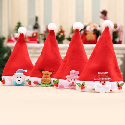 Festliche Weihnachtsmütze mit Schneemannmotiv Brehn