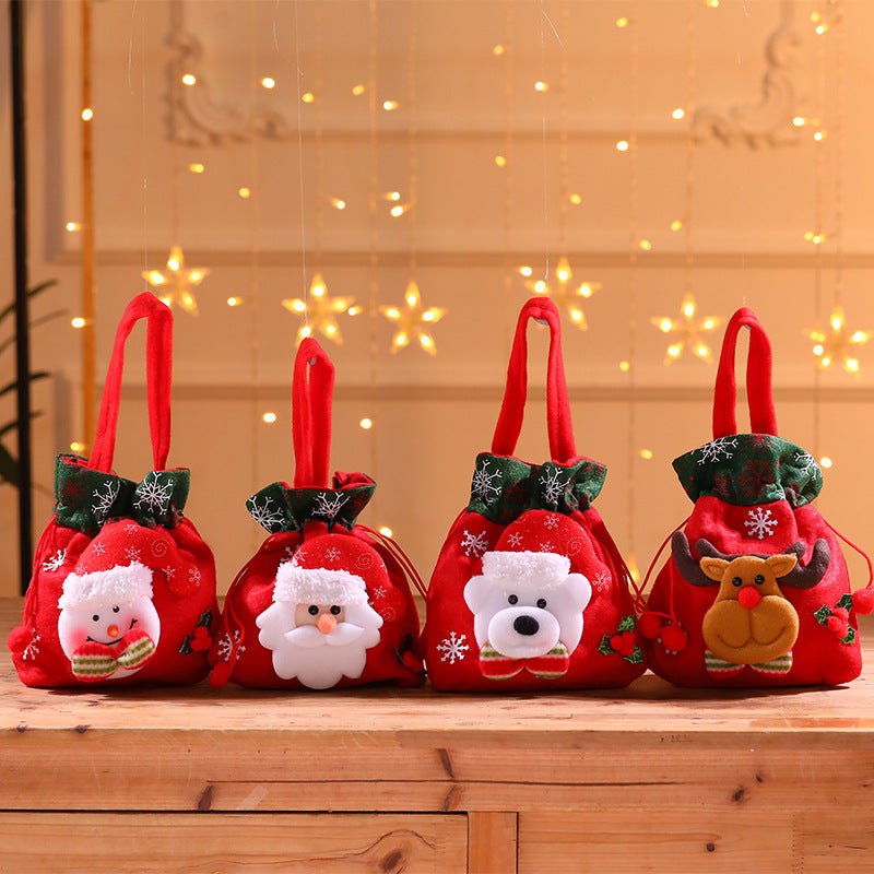 Festliche Weihnachtsgeschenktasche Brehn