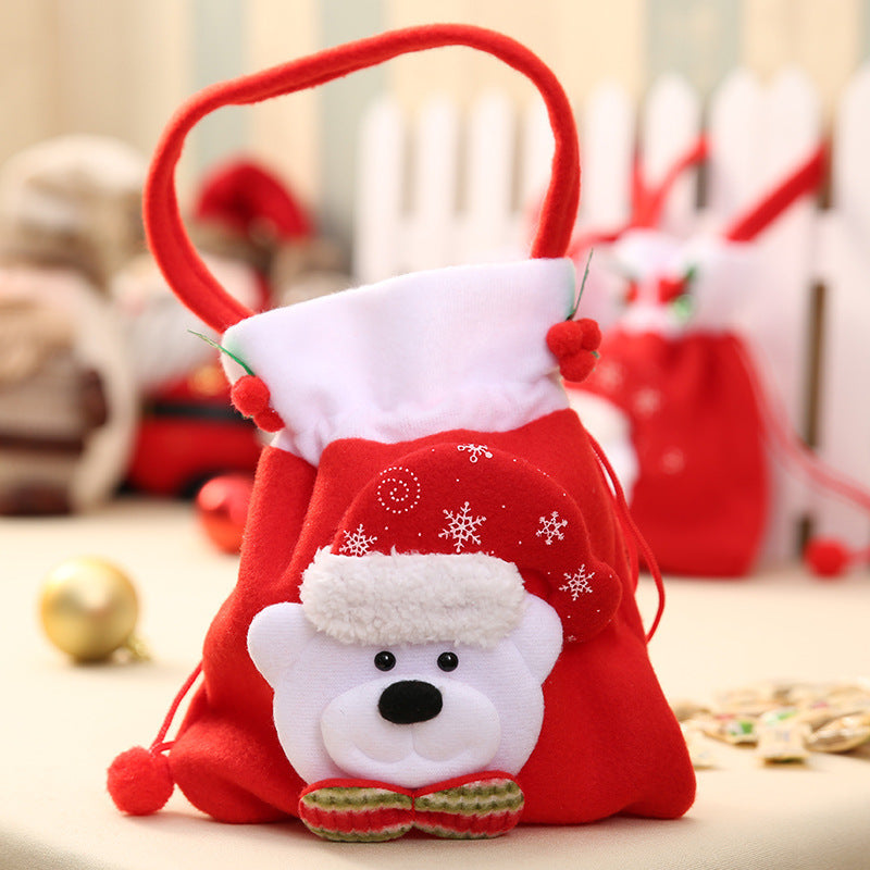 Festliche Weihnachtsgeschenktasche Brehn