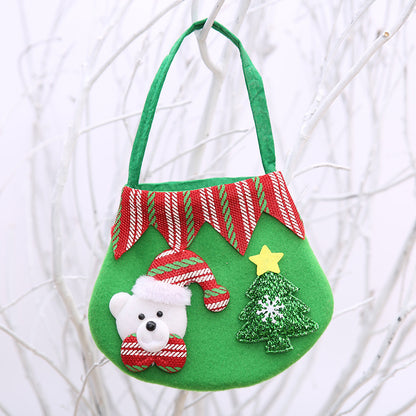 Festliche Weihnachtsgeschenktasche Brehn