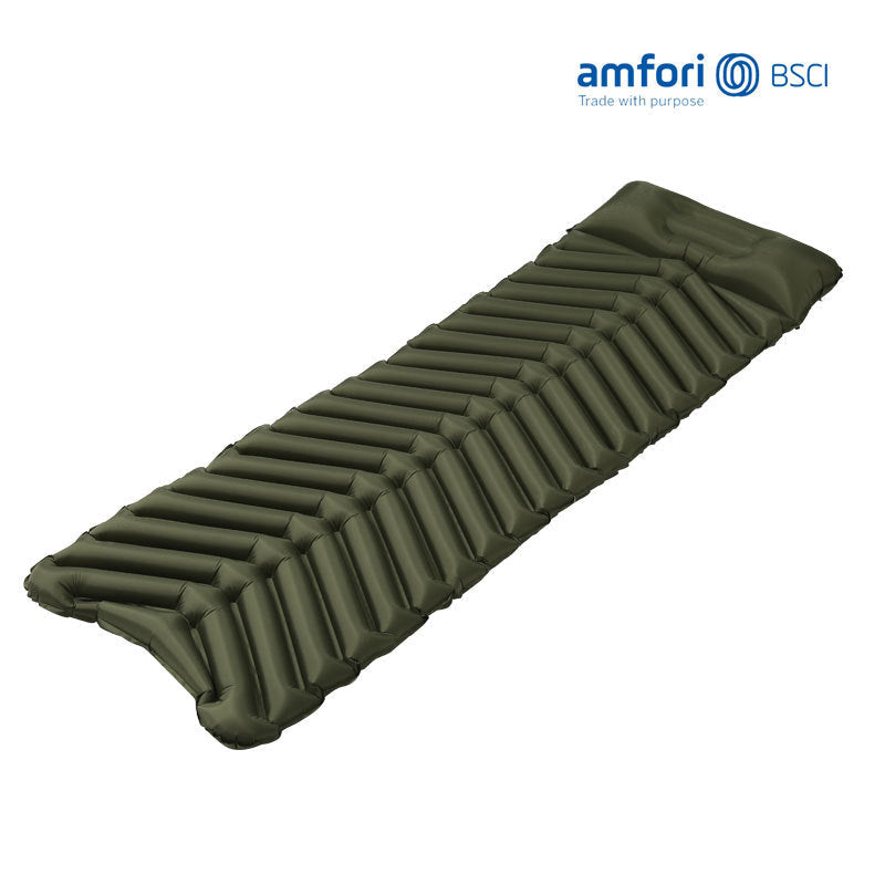 ausgeglichene isolierte aufblasbare Camping-Schlafmatte mit ergonomischem Luftzellen-Design Brehn