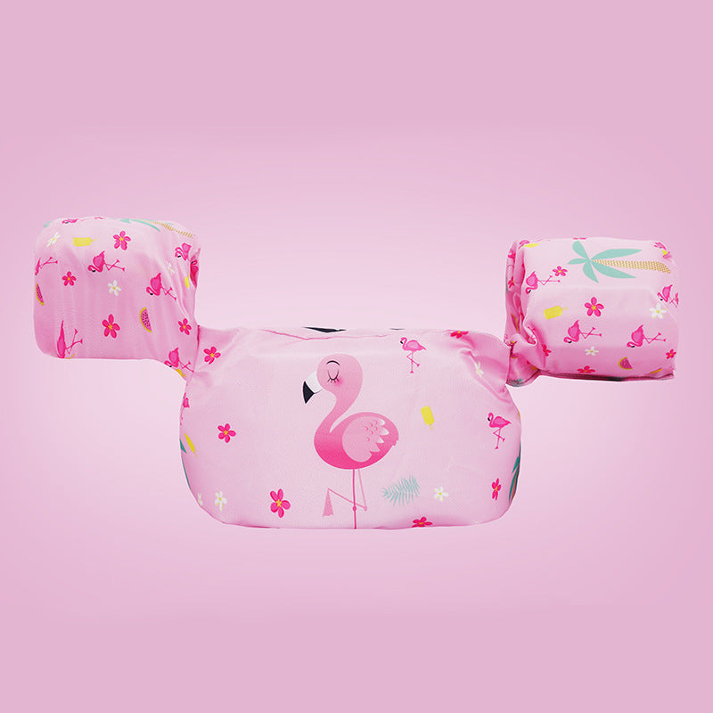 Damen Aufblasbare Schwimmhilfe mit farbigem Flamingo-Design Brehn