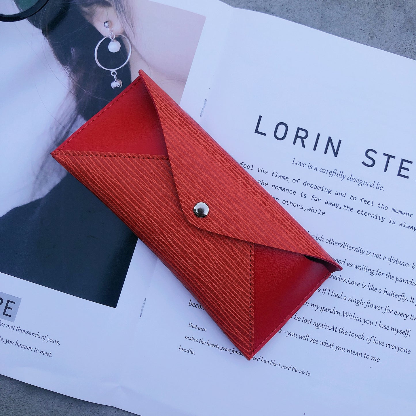 Chic Leder Geldbörse Brehn