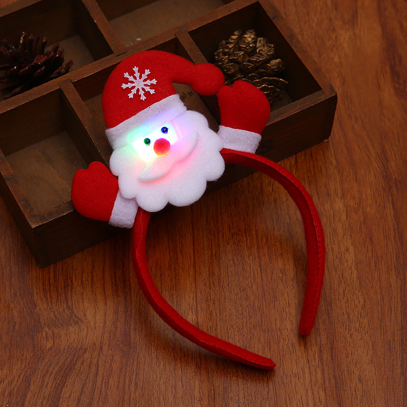 Festliche Weihnachtsmann Haarreifen Brehn