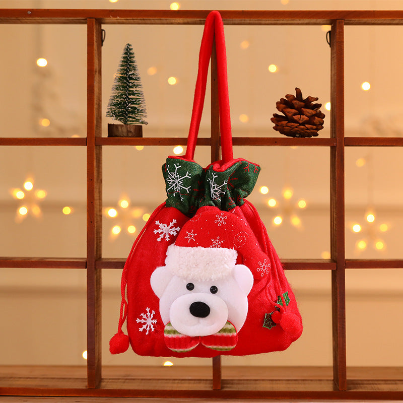 Festliche Weihnachtsgeschenktasche Brehn
