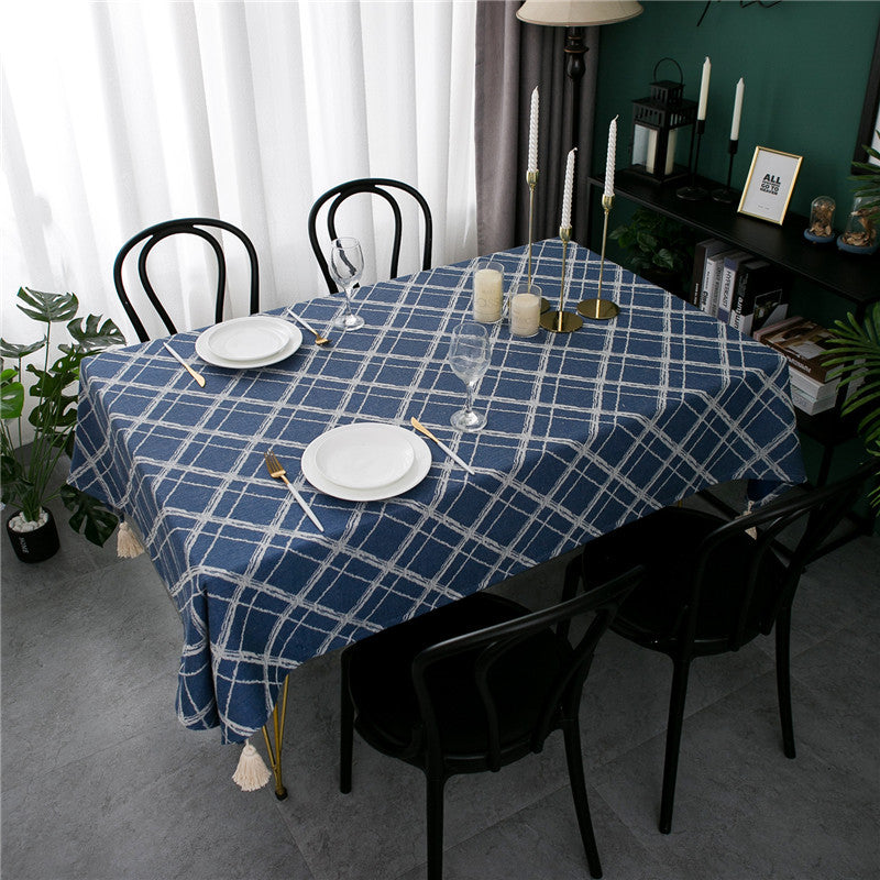 Strukturierte geometrische Muster Tischdecke