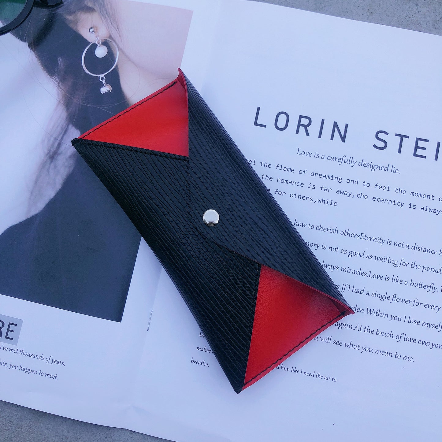 Chic Leder Geldbörse Brehn