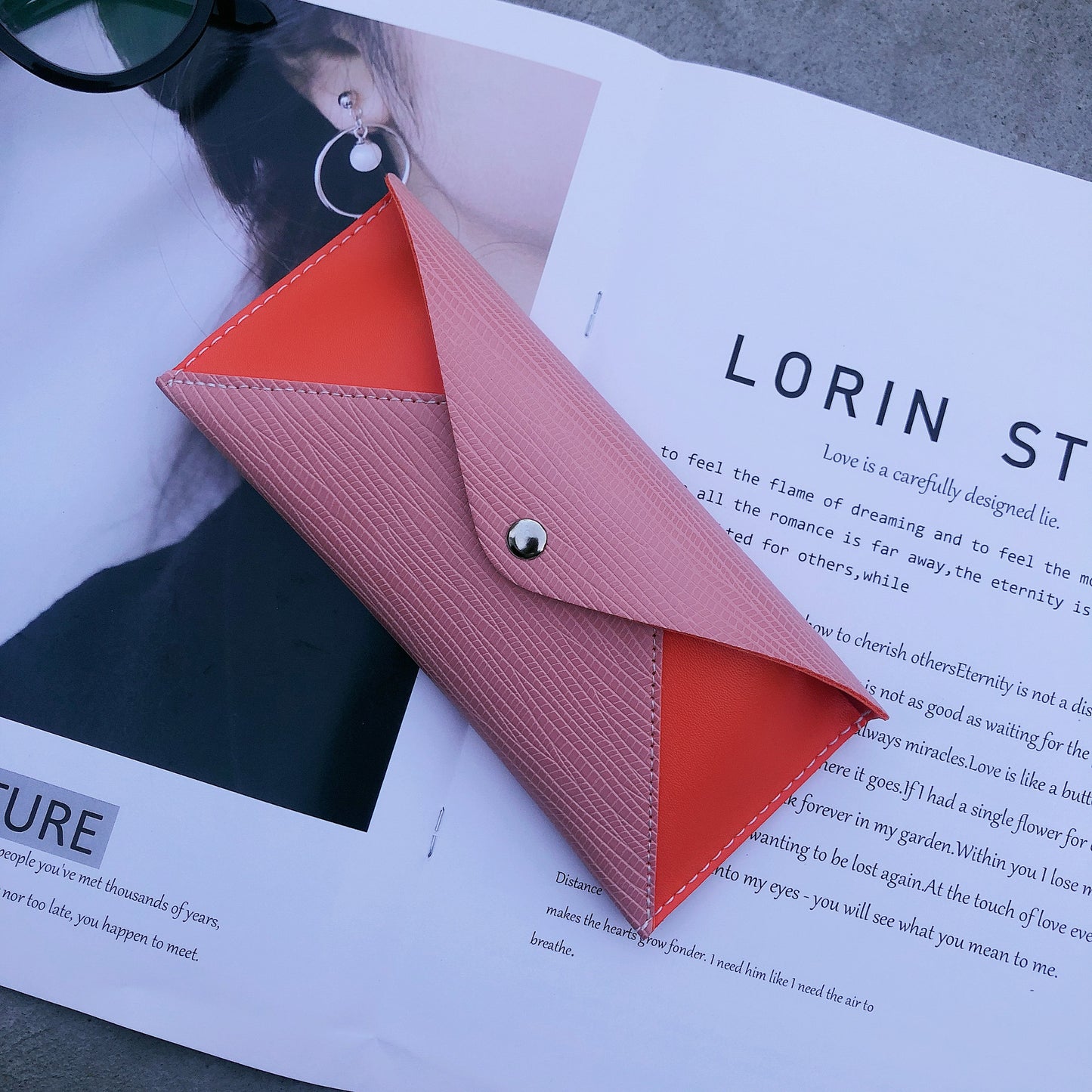 Chic Leder Geldbörse Brehn