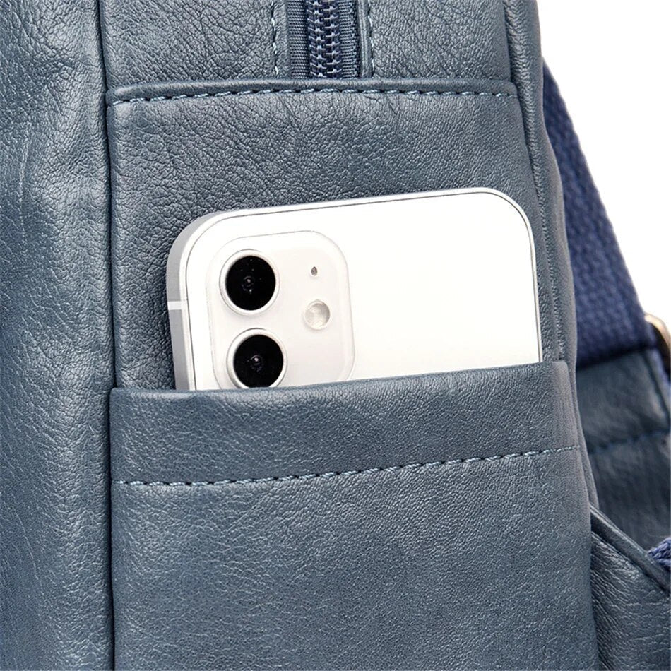 Brehn | Leder Rucksack für Damen