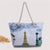 Große Strandtasche mit Nostalgischem Paris-Motiv Brehn
