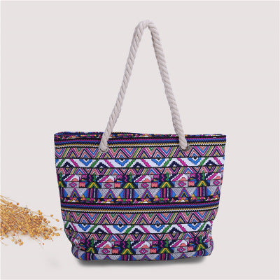 Modische Strandtasche mit Robustem Baumwollgewebe Brehn