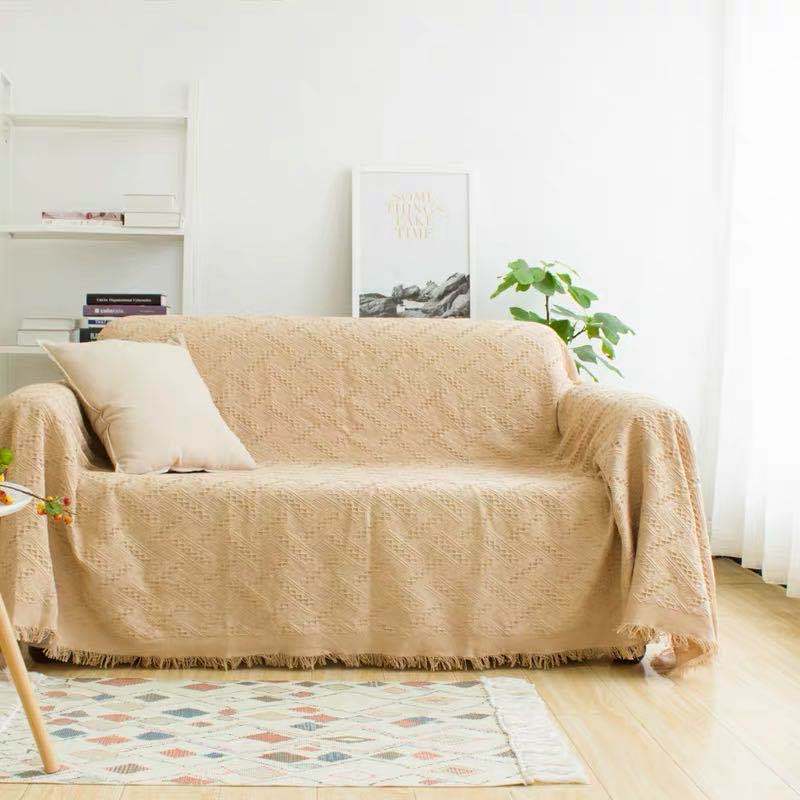 Elegante Gewebte Wurfdecke