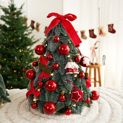 Künstlicher Weihnachtsbaum mit LED-Beleuchtung, 40-90 cm