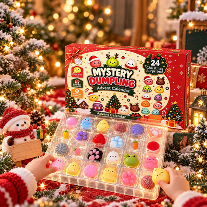 DIY Weihnachts-Adventskalender mit Anti-Stress-Spielzeugen