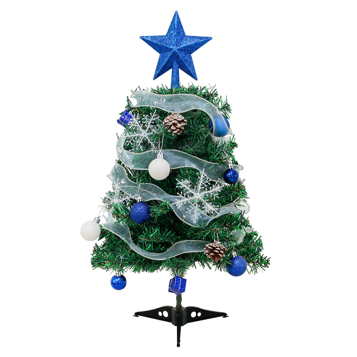 Künstlicher Mini-Weihnachtsbaum, Tischdeko, 45/60 cm