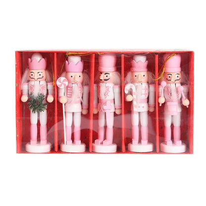 Nussknacker-Anhänger aus Holz, 12 cm