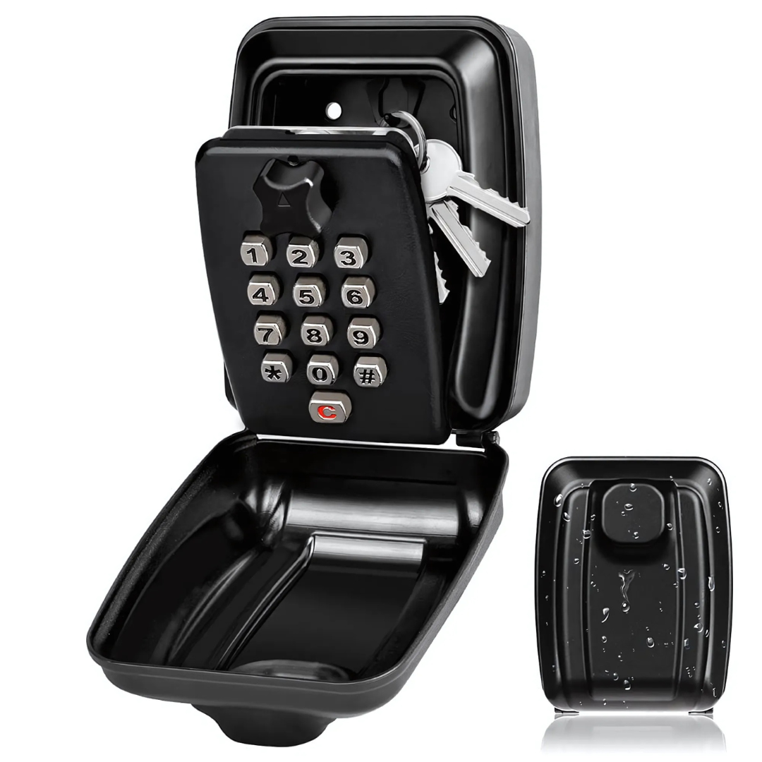 KeyGuard Outdoor Safe – Wetterfester Wandmontierter Schlüsselbox | Brehn