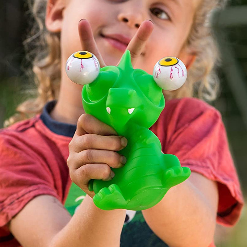 Tierpuppen mit Hüpfaugen