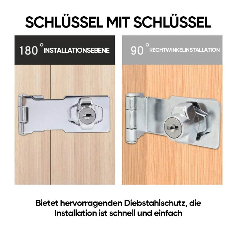 Türschloss ohne Bohren | Brehn