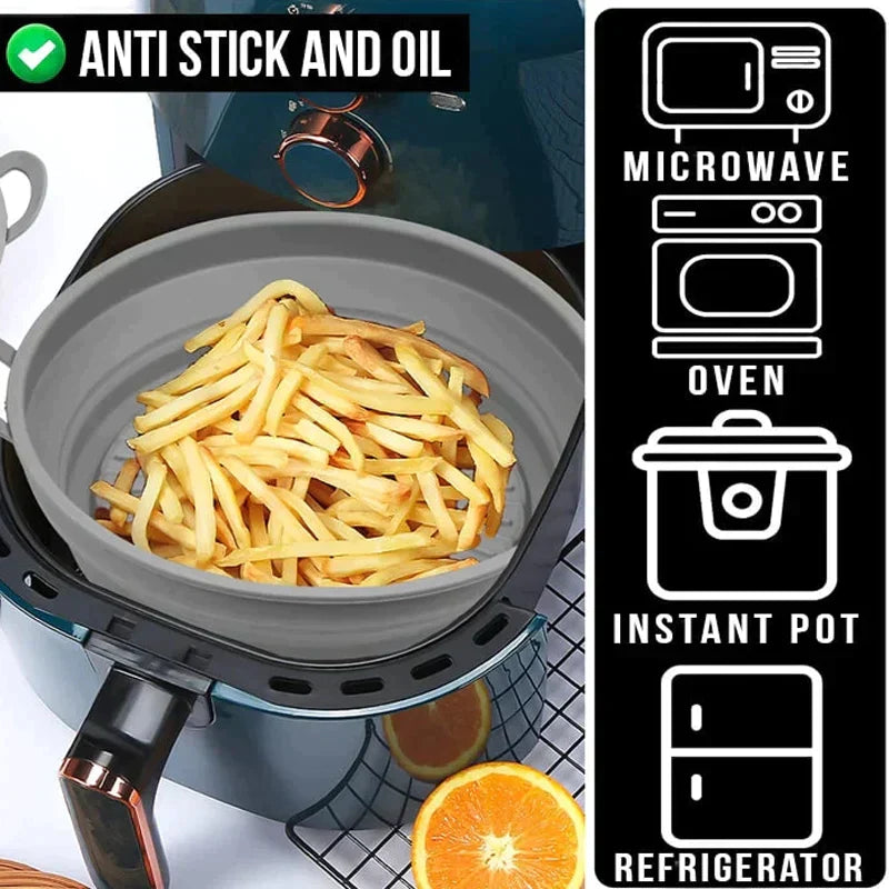 Air Fryer Silikon Grillpfanne Wiederverwendbare Backform | Brehn