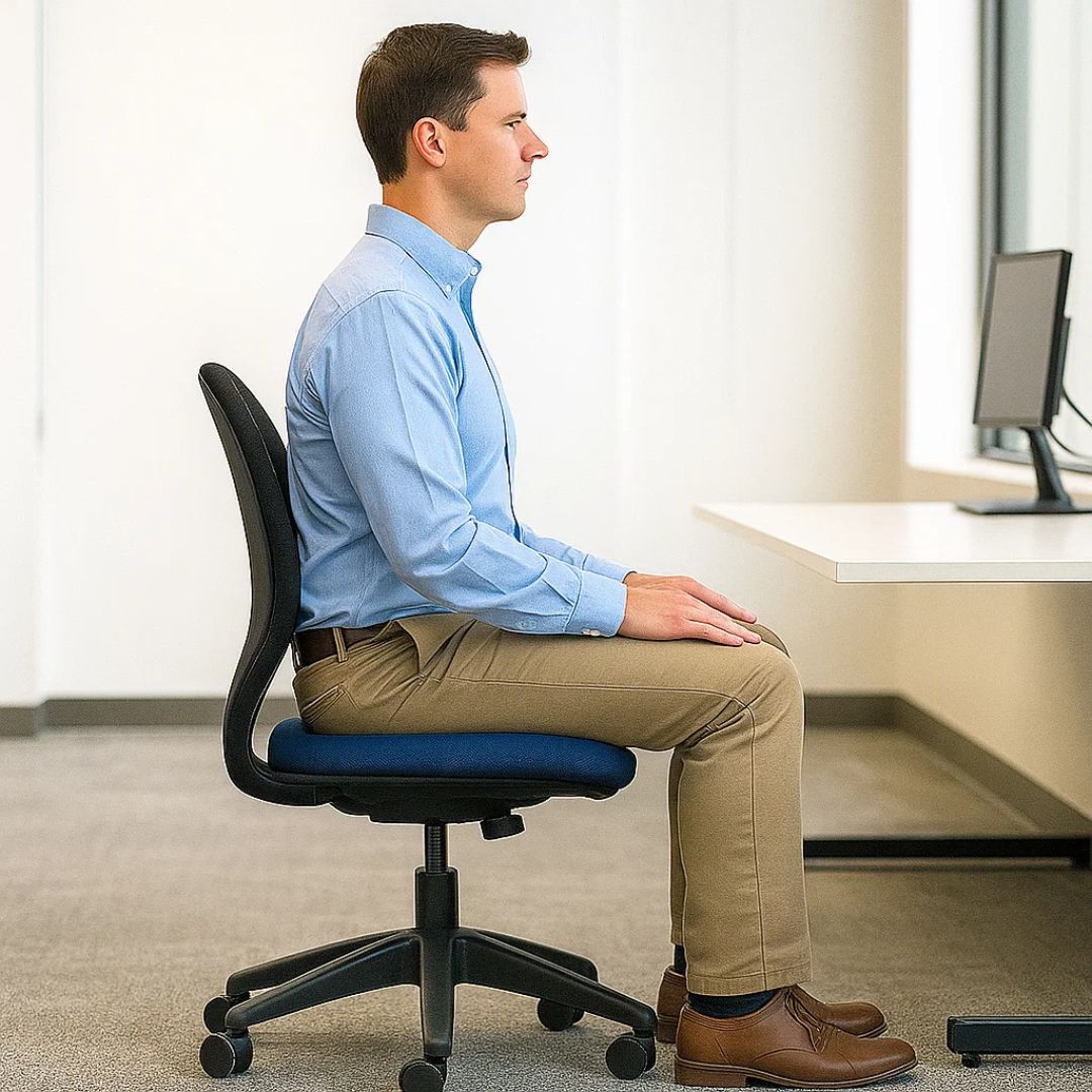 SitRelief | Donut-Sitzkissen – Steißbein- & Hämorrhoidenlinderung – Memory-Schaum – Waschbarer Bezug – Büro, Reisen, nach der Geburt Nutzung Brehn
