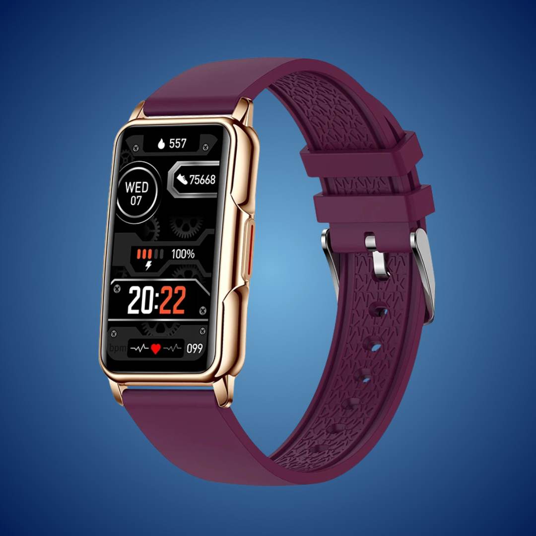 Elegante Smartwatch für den Alltag | Gesundheitsüberwachung - Langlebiges Design - Nahtlose ganztägige Konnektivität Brehn