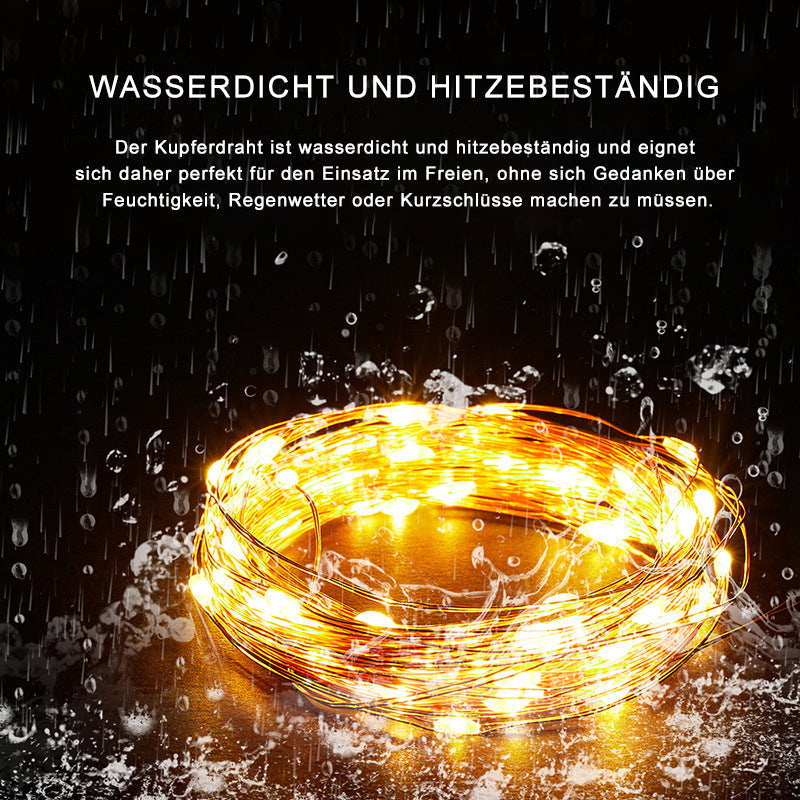 Dekorative USB-Kupferdraht-Lichterketten | Brehn
